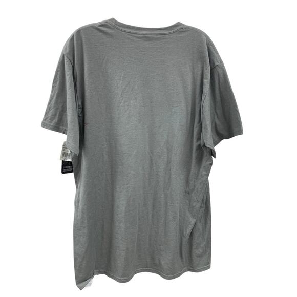 New York Islanders Hockey NHL Mens XL Hanes Short Sleeve PolyCotton Tee Shirt - Picture 3 of 4